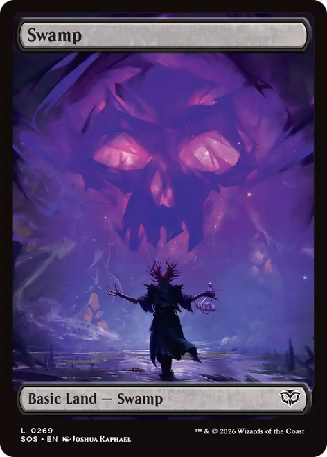 Swamp (#269) (Full Art Foil) | Secrets of Strixhaven、Magic: The Gathering、kayou