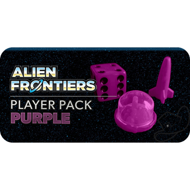Alien Frontiers: Alternate Color Player Piece Set - Purple、Tycoon Games、kayou