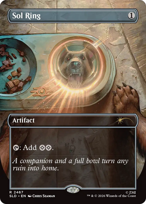 Sol Ring (Secret Lair - Fallout: Greet the Dog) | Secret Lair Drops、Magic: The Gathering、kayou