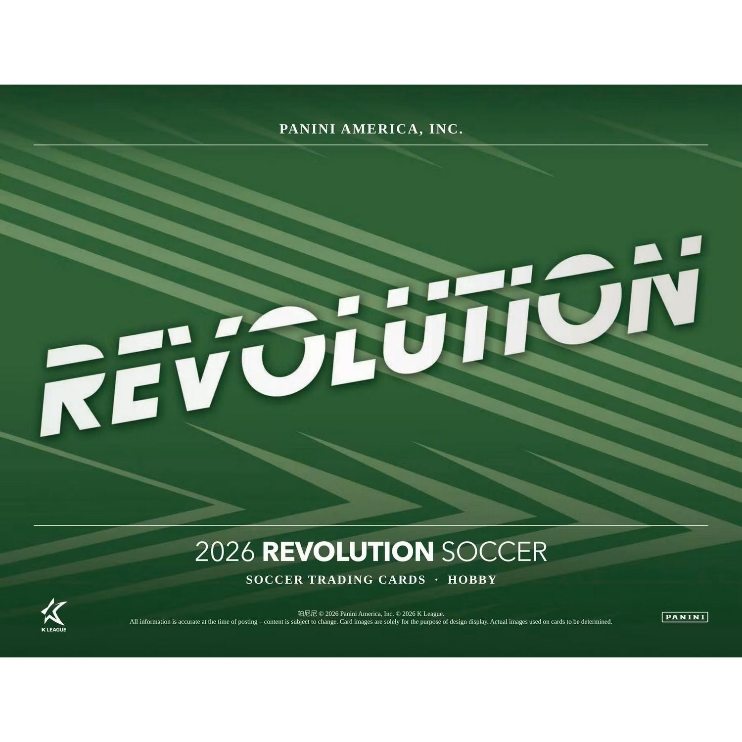 2025-26 Panini Revolution K League Soccer Hobby Box、Panini、kayou