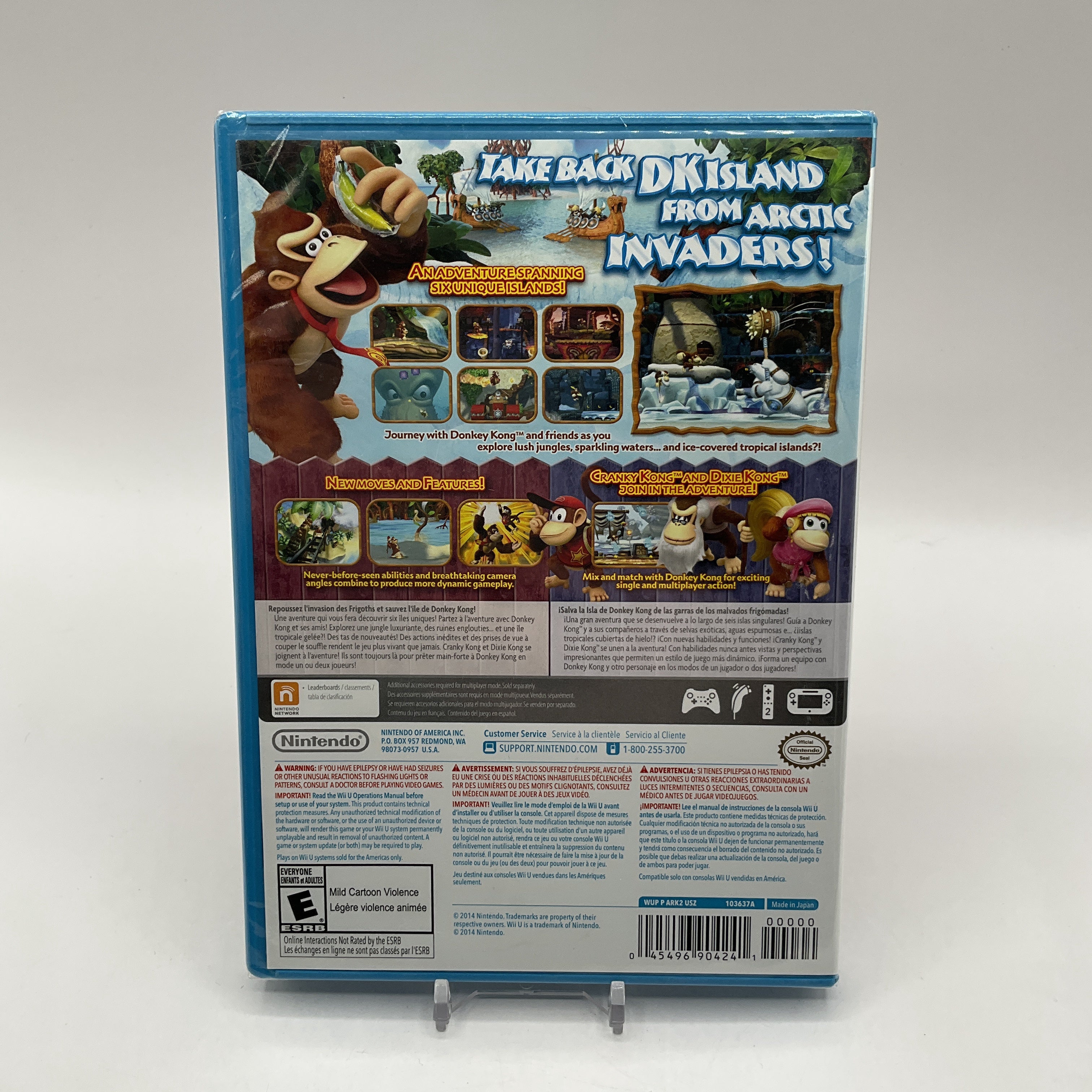 Donkey Kong Country: Tropical Freeze Nintendo Selects Wii U Sealed、Collector Store LLC - VG、kayou