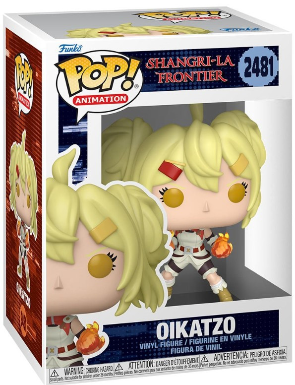 Funko Shangri-La Frontier POP! Animation Oikatzo Vinyl Figure #2481、ToyWiz、kayou