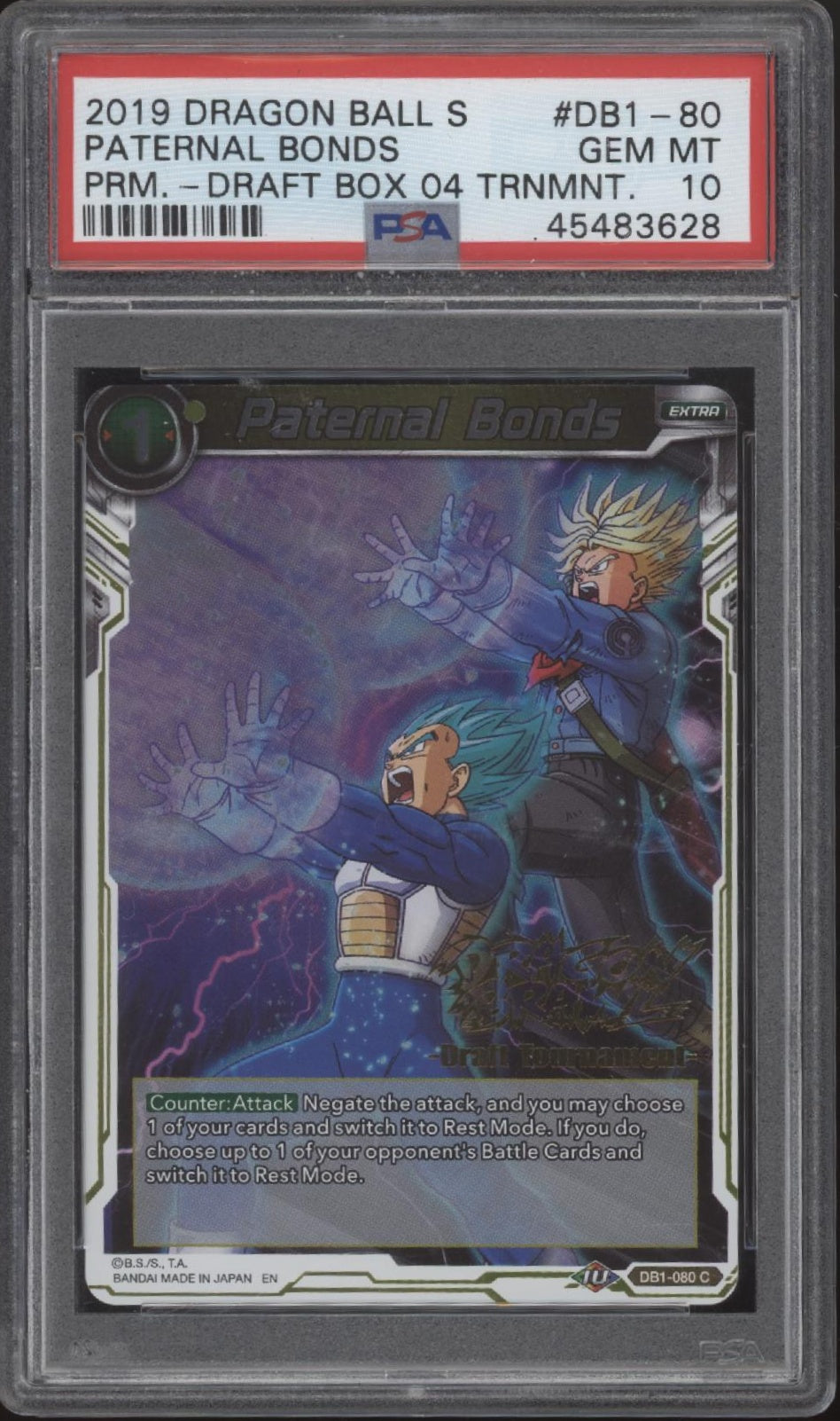 Paternal Bonds Dragon Ball Super Premium Dragon Box 04 Tournament Promo PSA 10、Collector Store LLC Gaming、kayou