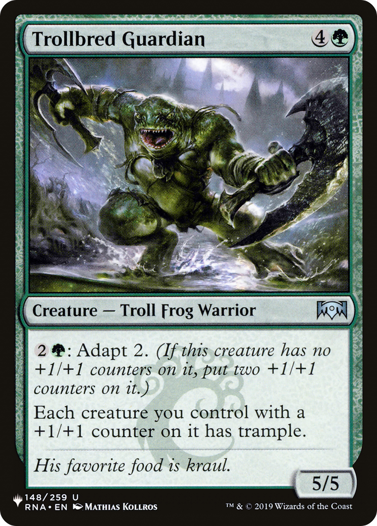 Trollbred Guardian (LIST-148/259) - The List、Wizards of the Coast、kayou