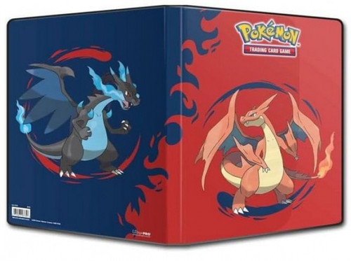 Ultra Pro Pokemon Trading Card Game Mega Charizard X & Mega Charizard Y 4-Pocket Portfolio、ToyWiz、kayou