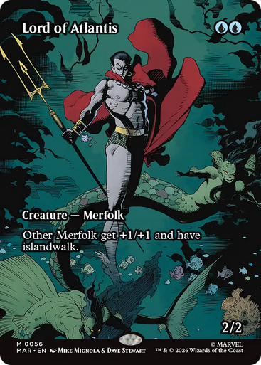 Lord of Atlantis (Borderless Source Material) | Marvel Universe、Magic: The Gathering、kayou
