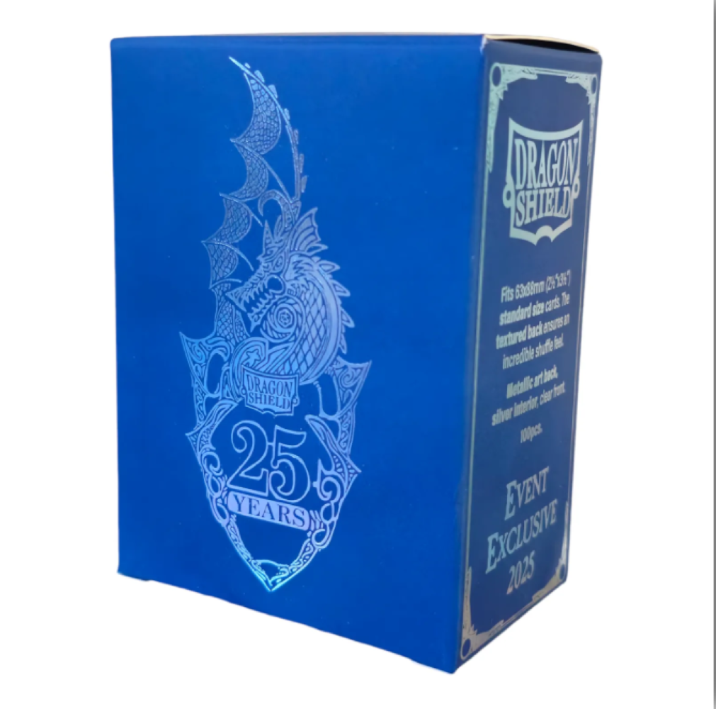 Dragon Shield: 100ct Standard Size 25th Anniversary 2025 Event Exclusive Sleeves、Dragon Shield 100ct、kayou