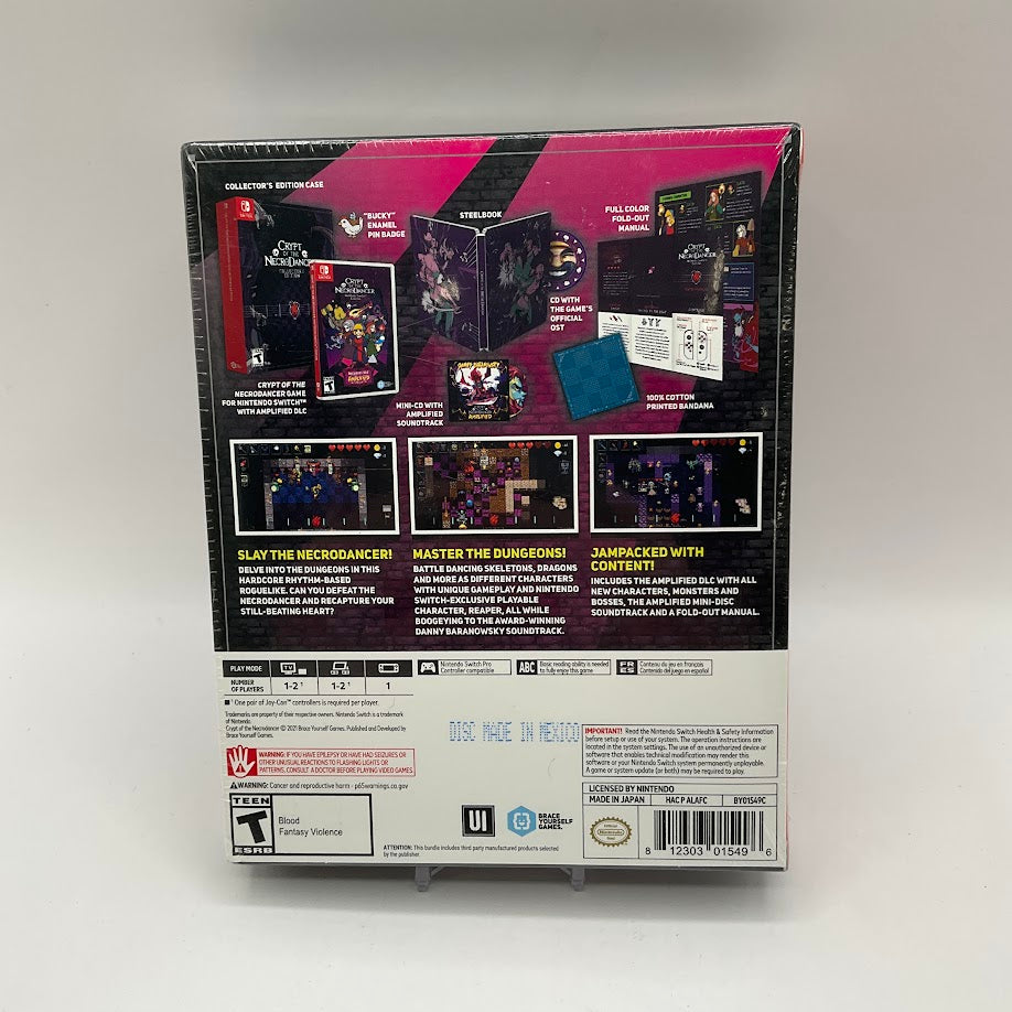 Crypt of the NecroDancer Collector's Edition Nintendo Switch Sealed、Collector Store LLC - VG、kayou
