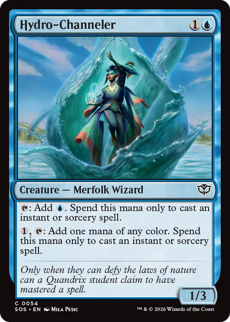 Hydro-Channeler (Foil) | Secrets of Strixhaven、Magic: The Gathering、kayou