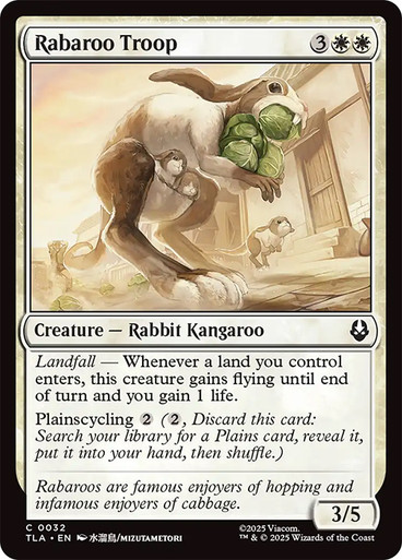 Rabaroo Troop、Magic: The Gathering、kayou