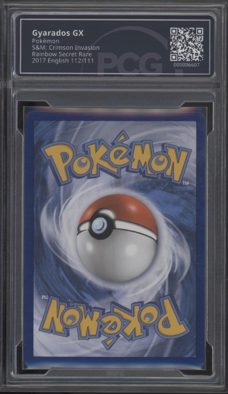 Gyarados GX Pokemon Crimson Invasion Rainbow Secret Rare #112 PCG 9、Collector Store LLC Gaming、kayou