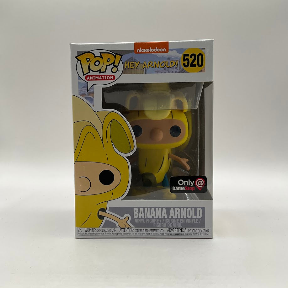 Banana Arnold Funko Pop! Hey Arnold! #520 GameStop Exclusive、Funko、kayou