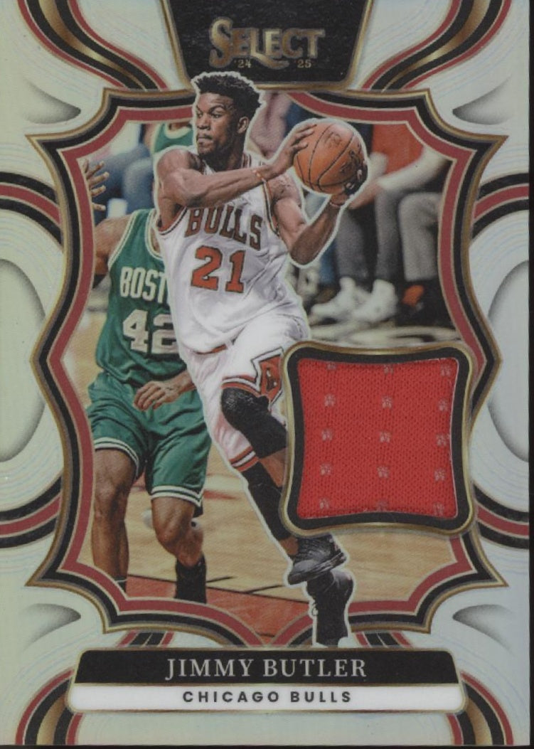 Jimmy Butler 2024-25 Panini Select Prizm Swatch #TM-JBU、Collector Store LLC、kayou