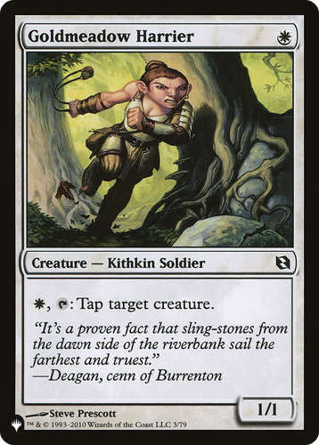 Goldmeadow Harrier (LIST-3/79) - The List、Wizards of the Coast、kayou