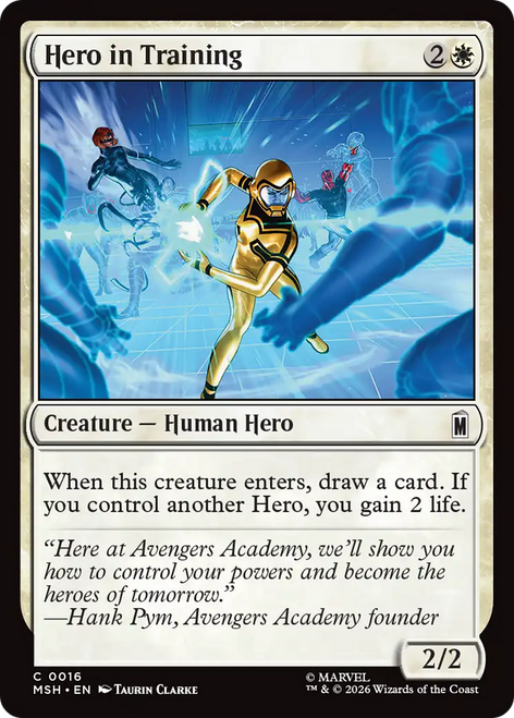 Hero in Training (Foil) | Marvel Super Heroes、Magic: The Gathering、kayou