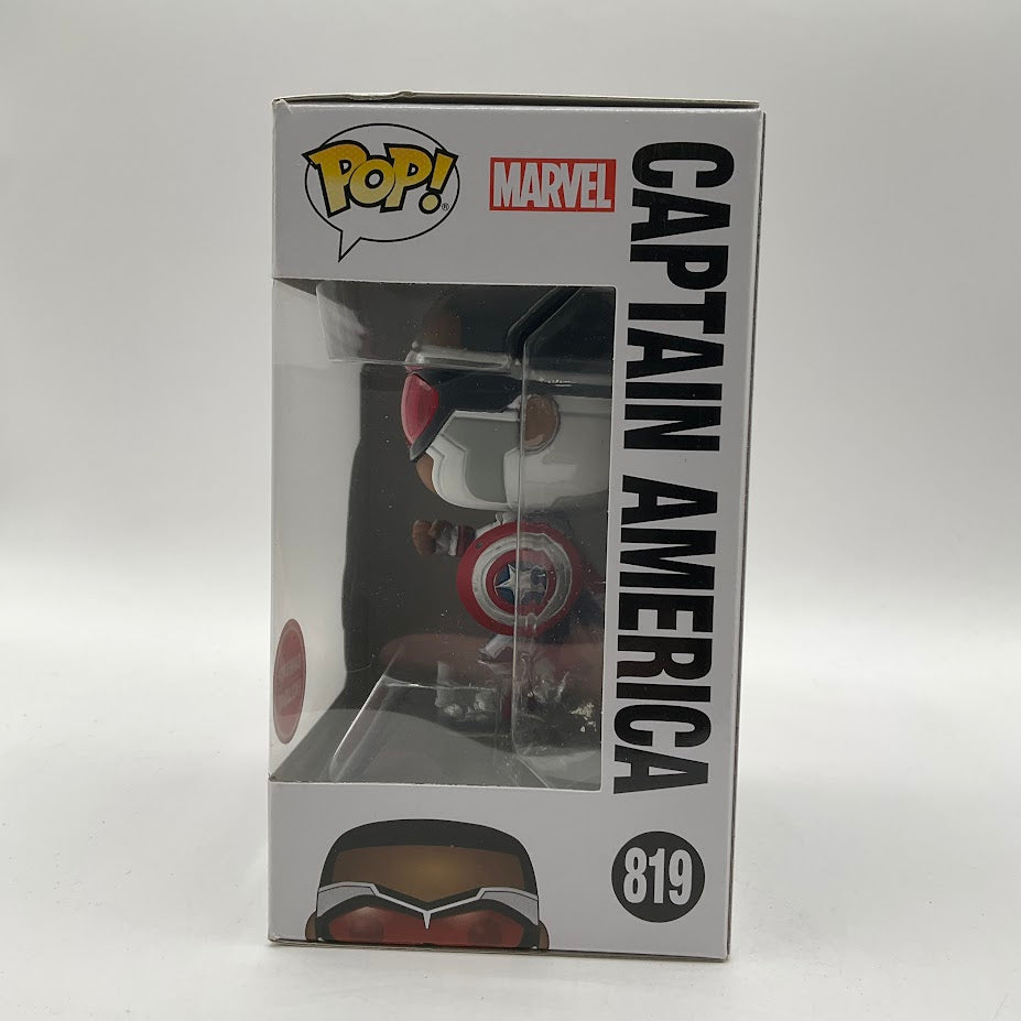 Captain America Funko Pop! The Falcon & The Winter Solider #819 GameStop、Funko、kayou