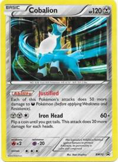 Pokemon Black & White Promo Promo Cobalion BW72 Lightly Played、ToyWiz、kayou