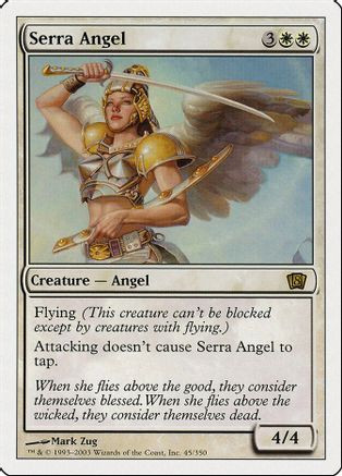 Serra Angel (8ED-045) - 8th Edition Foil、Wizards of the Coast、kayou