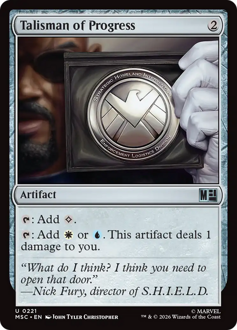 Talisman of Progress | Marvel Super Heroes Commander、Magic: The Gathering、kayou