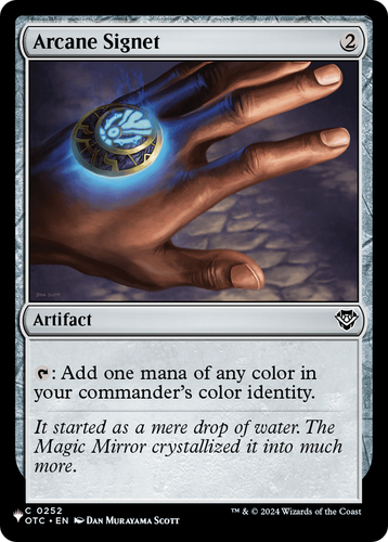 Arcane Signet (OTC) (LIST-252) - The List、Wizards of the Coast、kayou