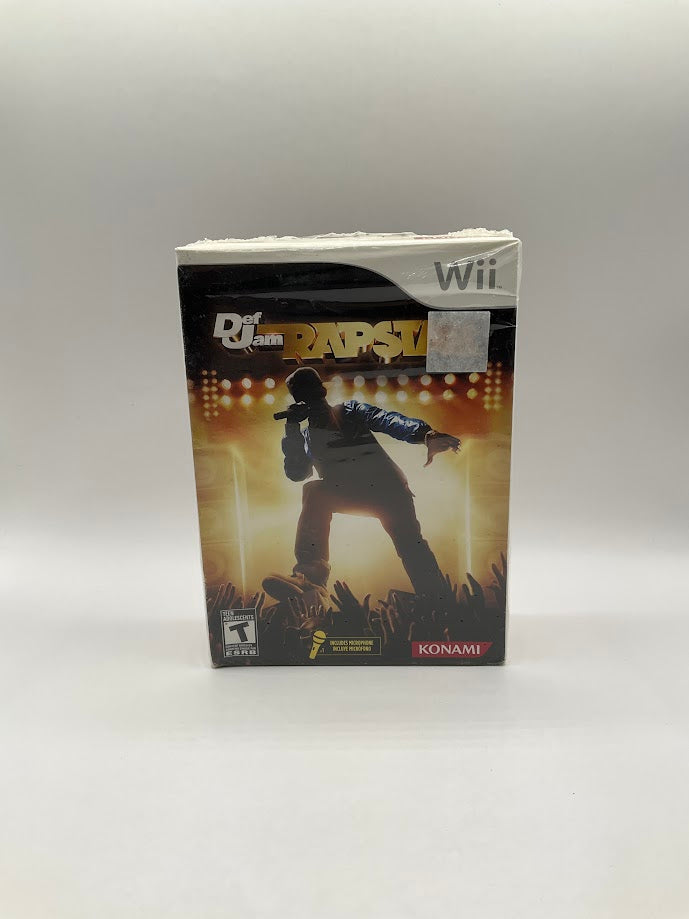 Def Jam Rapstar Microphone Bundle Wii Sealed、Collector Store LLC - VG、kayou