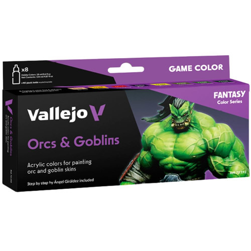 Vallejo Orcs & Goblins Paint Set Vallejo、ToyWiz、kayou