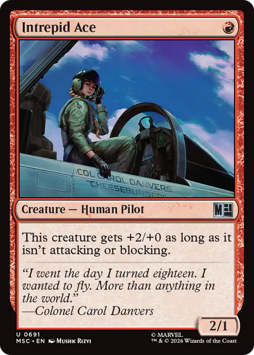 Intrepid Ace (Foil) | Marvel Super Heroes Commander、Magic: The Gathering、kayou