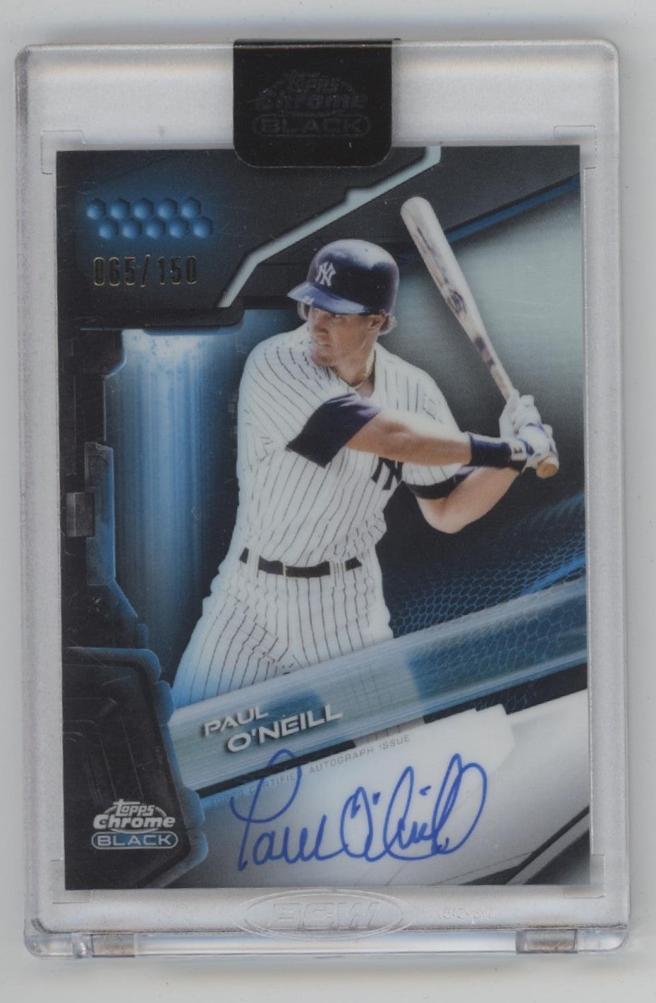 Paul O'Neill 2026 Topps Chrome Black Blue Refractor Auto #CBA-PO、Collector Store LLC、kayou