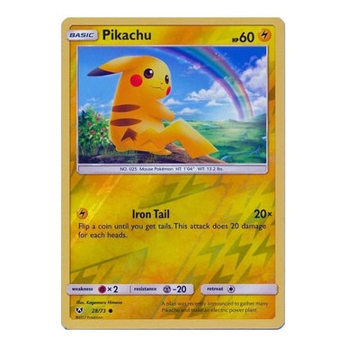 Shining Legends 28/73 Pikachu (Reverse Holo)、Pokemon、kayou