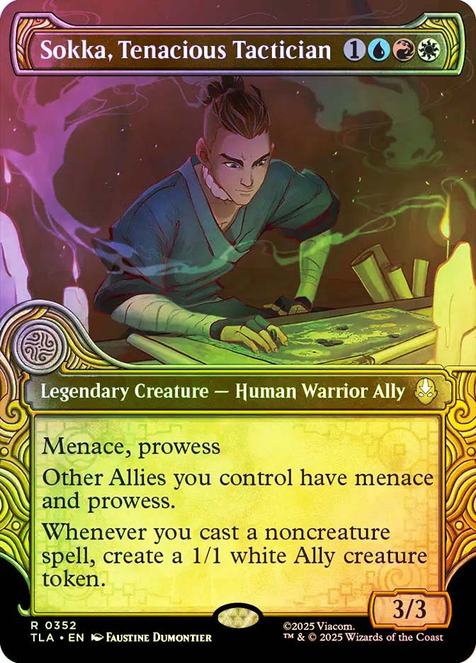 Sokka, Tenacious Tactician (TLA2-352)、Magic: The Gathering、kayou