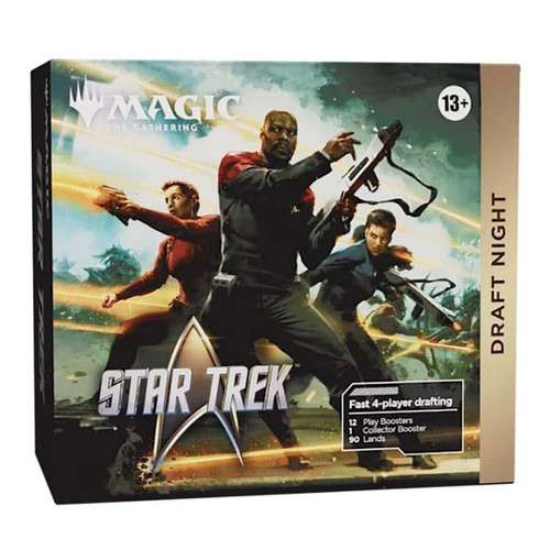 MtG Star Trek Draft Night Bundle 1 Collector Booster, 12 Play Boosters, 90 Lands (Pre-Order ships November)、ToyWiz、kayou