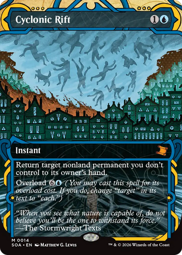 Cyclonic Rift (Mystical Archive) | Secrets of Strixhaven Mystical Archive、Magic: The Gathering、kayou