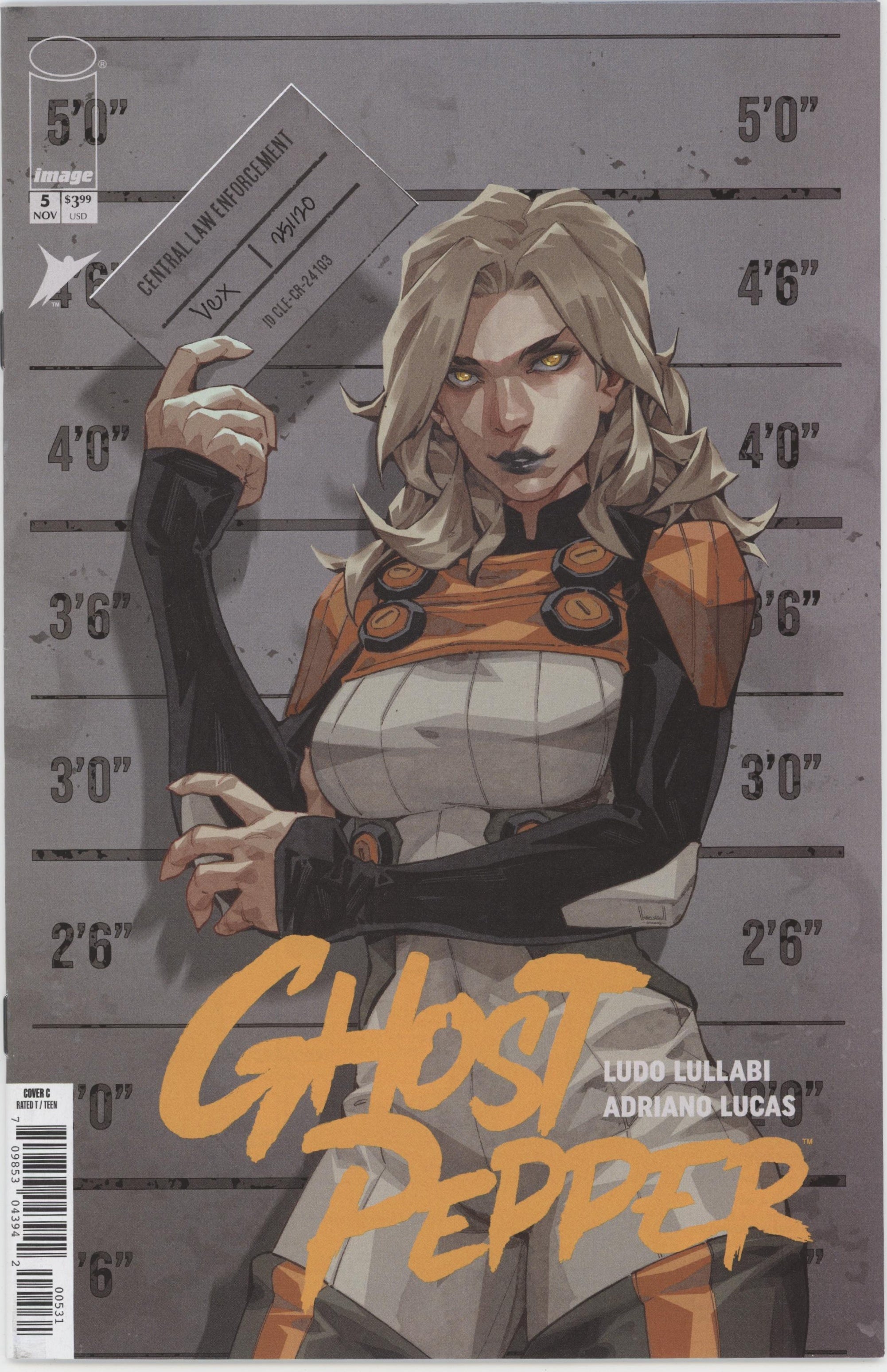 Ghost Pepper #5 Cover C 1 in 10 Kael Ngu Variant、Image Comics、kayou