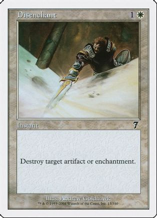 Disenchant (7ED-013) - 7th Edition Foil、Wizards of the Coast、kayou