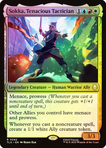 Sokka, Tenacious Tactician (TLA-242)、Magic: The Gathering、kayou