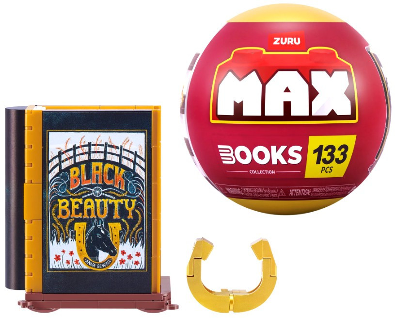 MAX Brick Construction Books Black Beauty Set 133 Pieces、ToyWiz、kayou