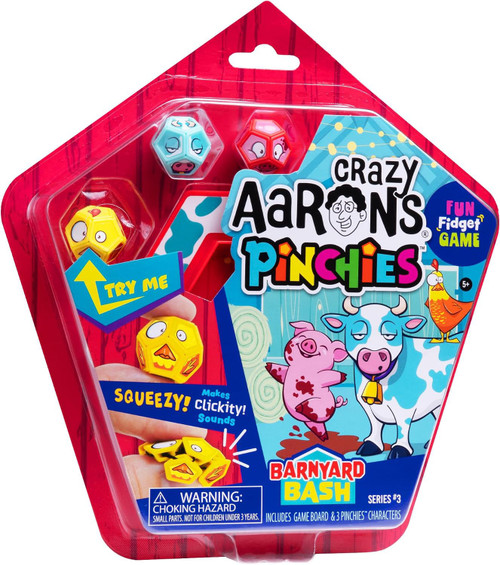 Crazy Aaron's Pinchies Series 3 Barnyard Bash Game、ToyWiz、kayou