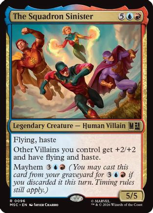 The Squadron Sinister (MSC-096) - Commander: Marvel Super Heroes、Wizards of the Coast、kayou