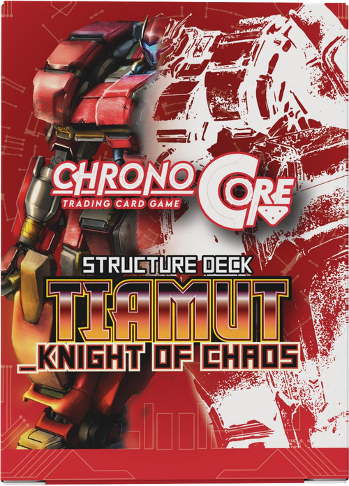 Chrono Core Trading Card Game Tiamut Knight of Chaos Structure Deck SD03U Unlimited, 82 Cards (Pre-Order ships September)、ToyWiz、kayou