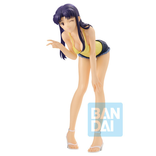 Neon Genesis Evangelion Evangelion: 1.0 Ichibansho Misato Katsuragi 6.7-Inch Collectible Figure、ToyWiz、kayou