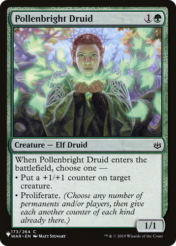 Pollenbright Druid (LIST-173/264) - The List、Wizards of the Coast、kayou