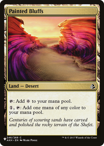 Painted Bluffs (LIST-246/269) - The List、Wizards of the Coast、kayou