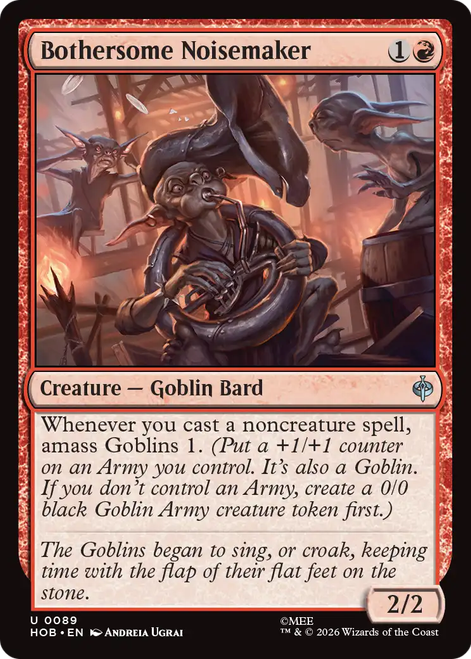 Bothersome Noisemaker (Foil) | The Hobbit、Magic: The Gathering、kayou