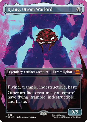 Krang, Utrom Warlord (Borderless Silhouette) | Teenage Mutant Ninja Turtles、Magic: The Gathering、kayou