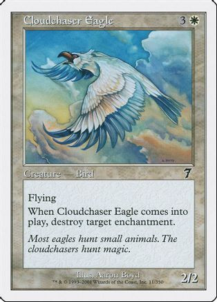 Cloudchaser Eagle (7ED-011) - 7th Edition、Wizards of the Coast、kayou