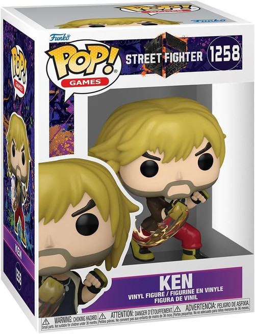 Funko Street Fighter 6 POP! Games Ken Vinyl Figure #1258、ToyWiz、kayou