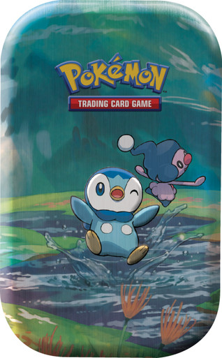 EMPTY Sinnoh Stars Mini Tin - Piplup & Mime Jr.、Pokemon、kayou