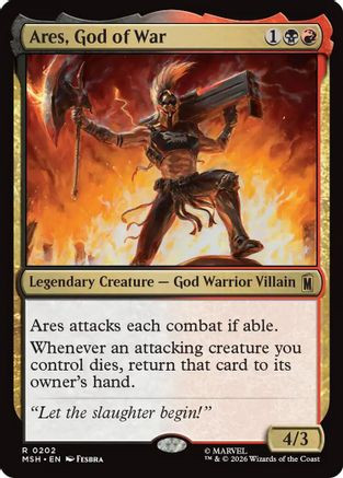 Ares, God of War (MSH-202) - Marvel Super Heroes、Wizards of the Coast、kayou