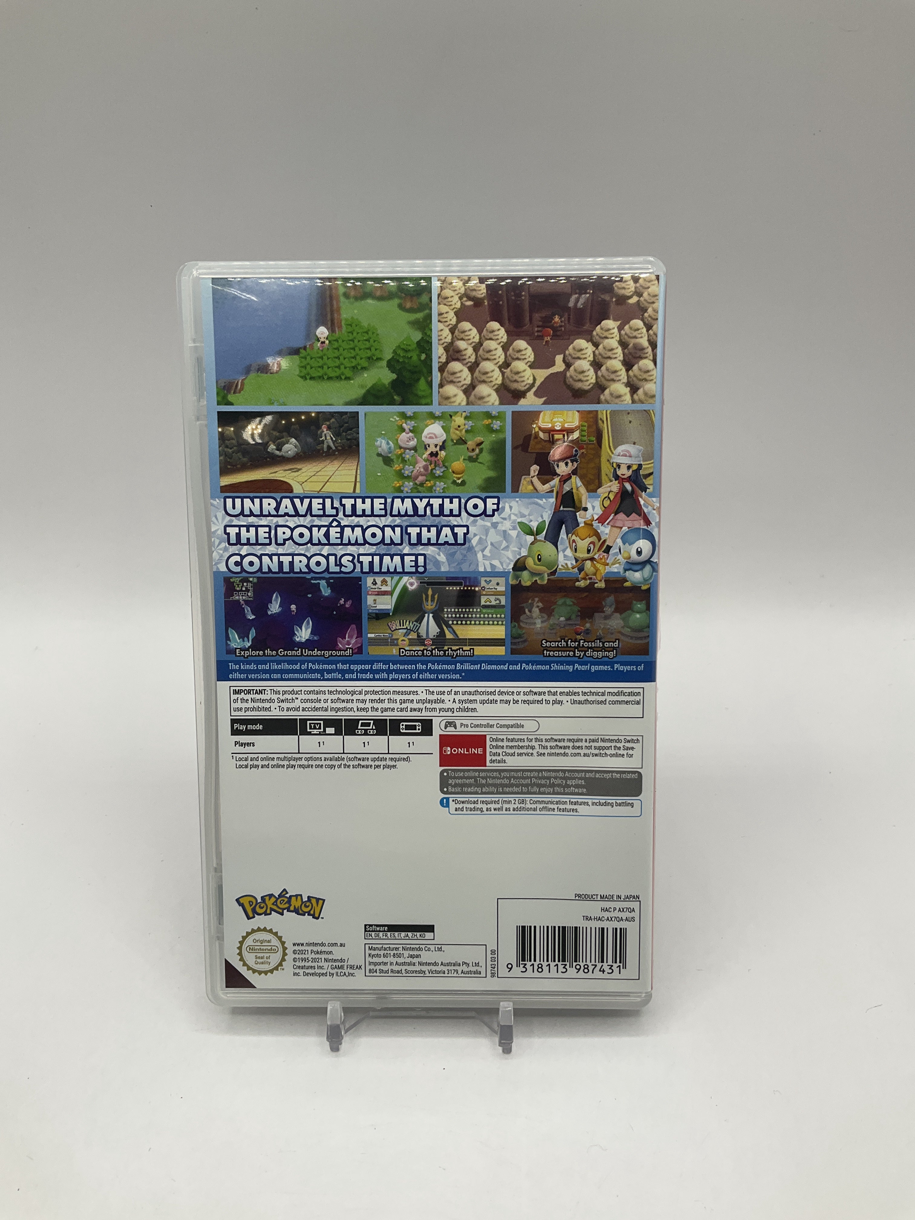 Pokemon Brilliant Diamond International Import Version Nintendo Switch Used、Collector Store LLC - VG、kayou