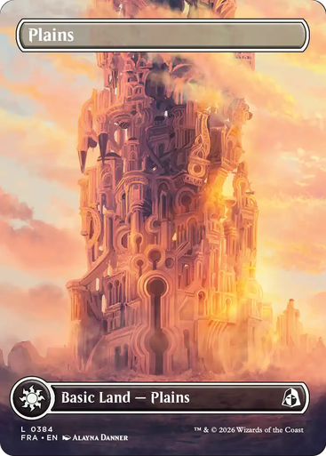 Plains (#384) (Borderless Art) | Reality Fracture、Magic: The Gathering、kayou